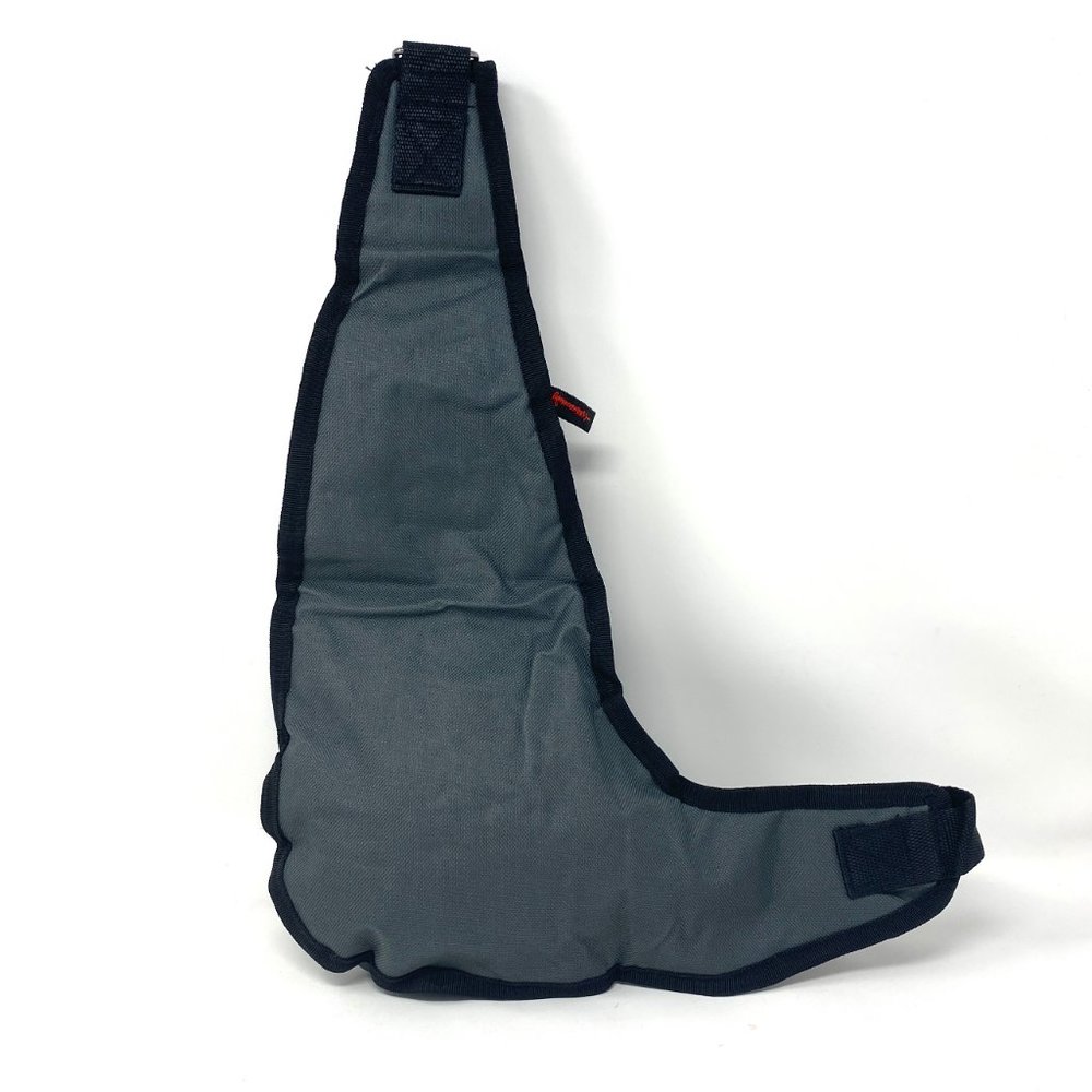 Messenger Men's Gray Bag Poly Sport Shoulder Strap 4 Zip Pocket Cellphone Pouch - Picture 2 of 3